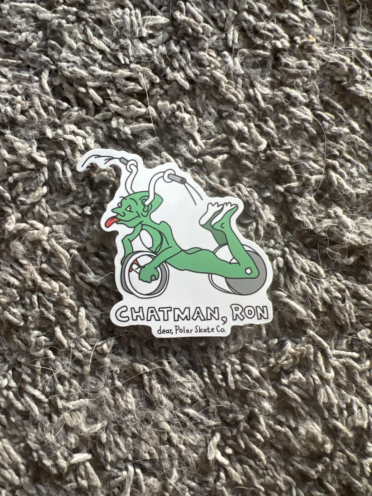 Polar Skate Co. Ron Chatman Dear, Polar Skate Co. Sticker Size ONE SIZE - 1 Thumbnail