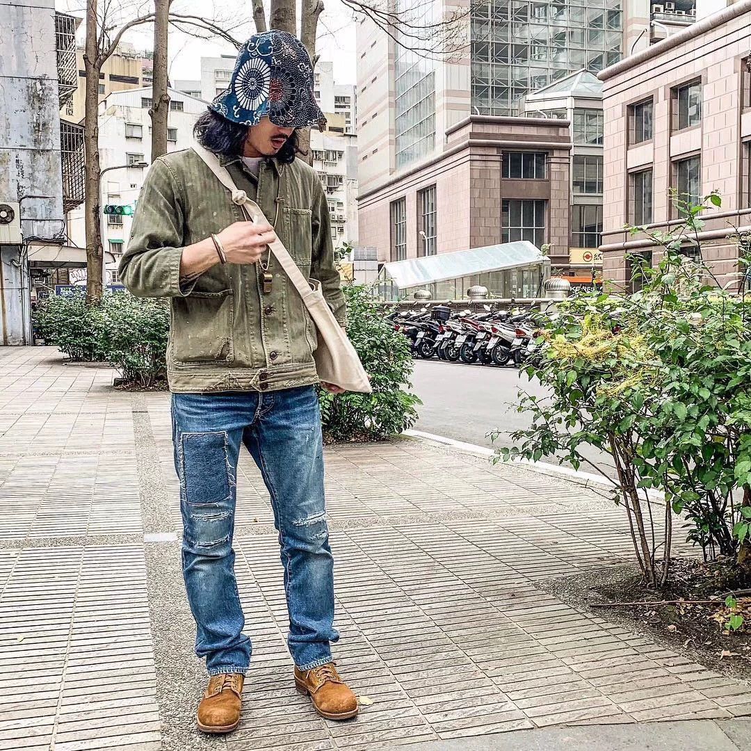 Visvim VISVIM 18SS BENNY JKT CRASH HERRINGBONE Stain Distressed 2 Size US M / EU 48-50 / 2 - 6 Thumbnail