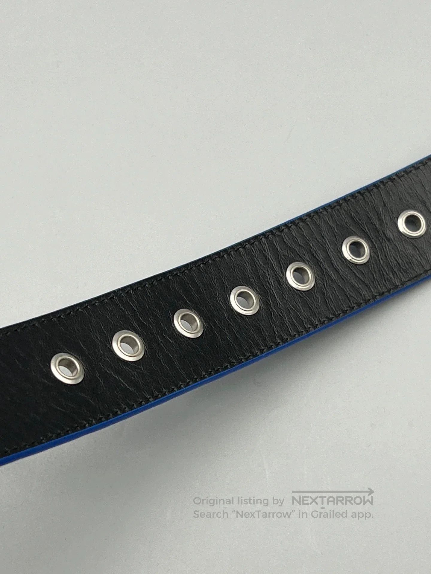 Bottega Veneta blue woven leather belt by bottega veneta. Size ONE SIZE - 4 Thumbnail