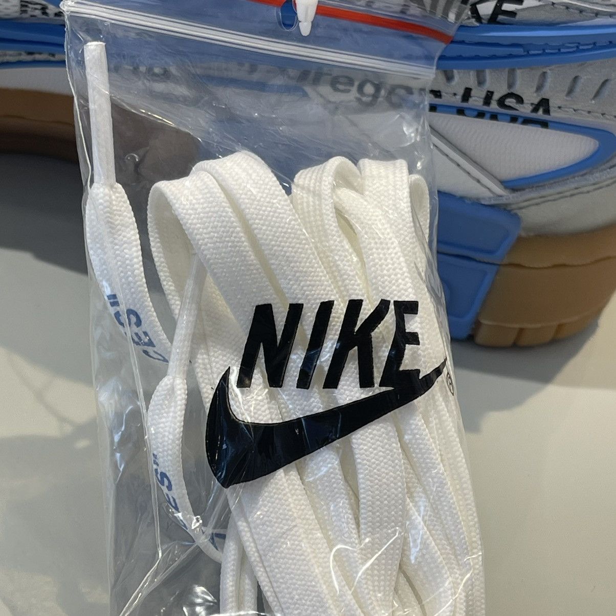 Nike × Off-White Nike Air Rubber Dunk Off-White UNC Size US 8 / EU 41 - 15 Thumbnail
