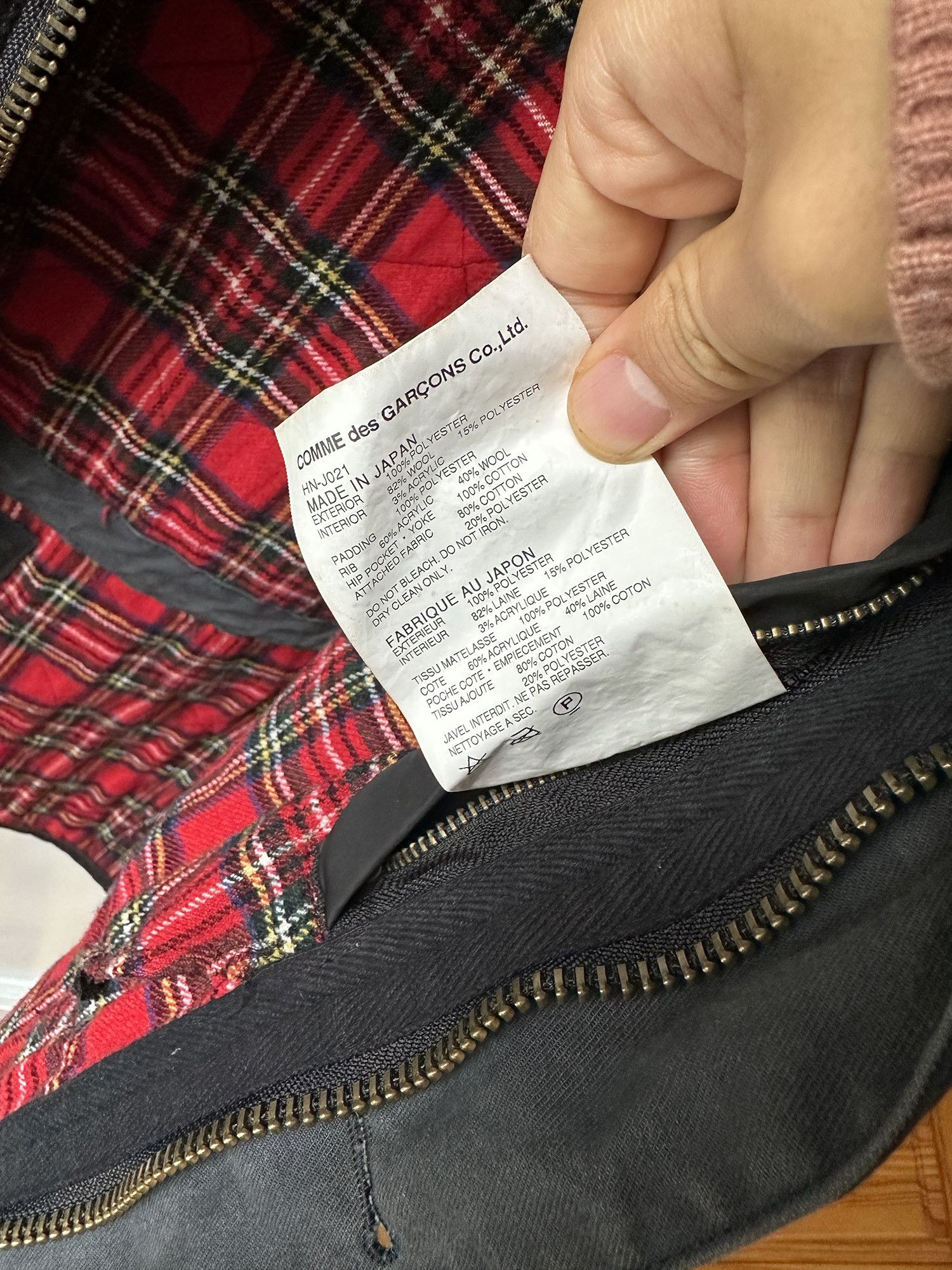 Comme des Garcons Homme Comme Des Garcons Homme Black Quilted Corduroy Jacket Size US L / EU 52-54 / 3 - 3 Thumbnail