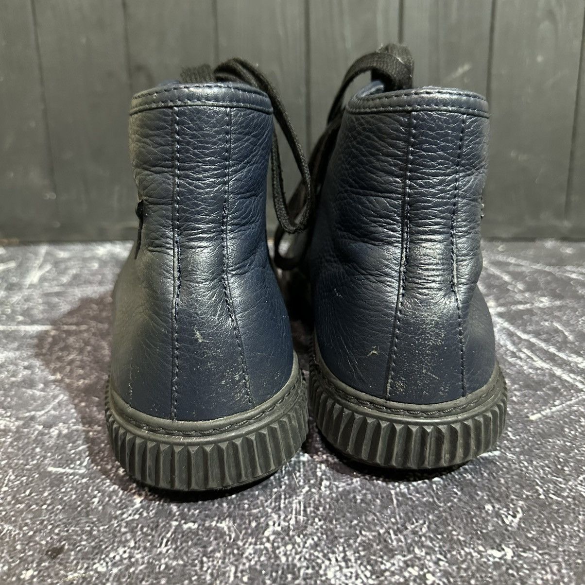 Prada PRADA - Men’s Leather High Top Sneakers Size 7, 8Us Size US 8 / EU 41 - 7 Thumbnail