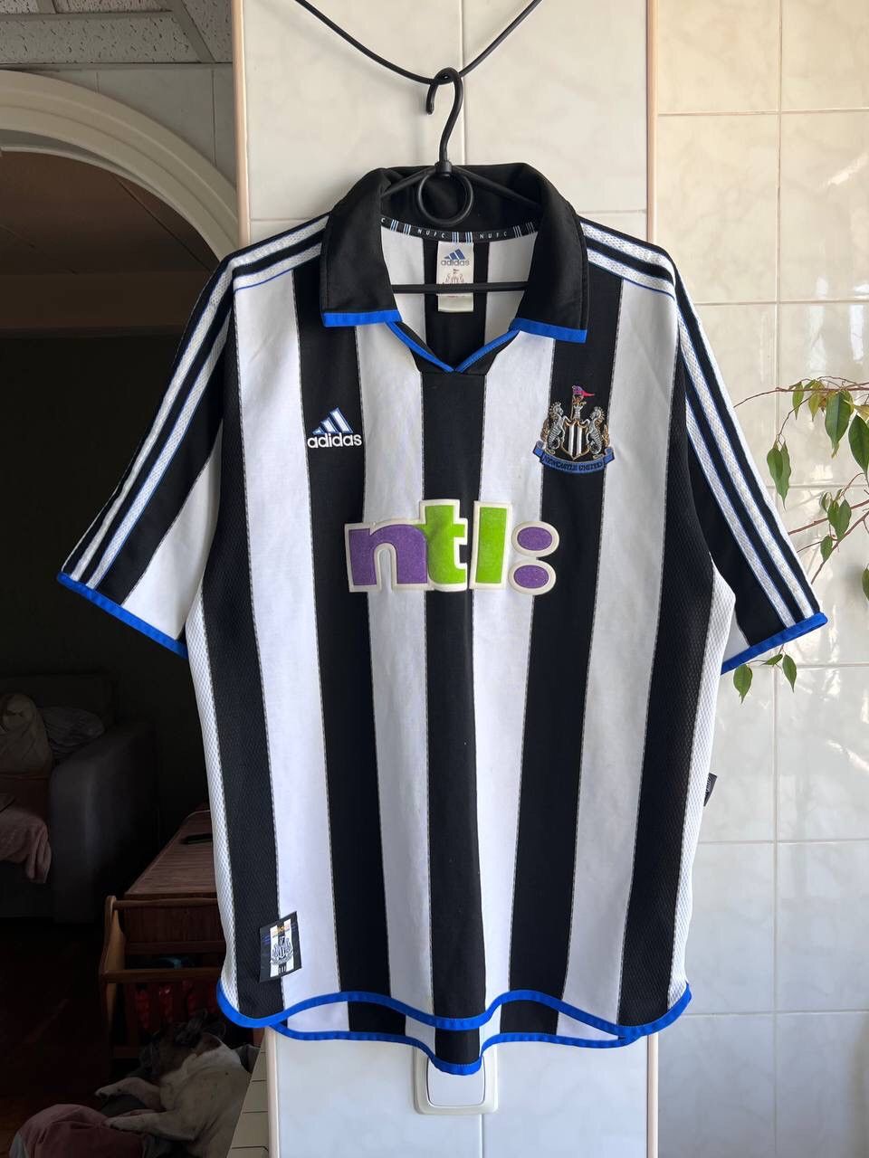 Adidas 1999/00 VINTAGE ADIDAS NEWCASTLE JERSEY FOOTBALL SHIRT Y2K Size US L / EU 52-54 / 3 - 1 Thumbnail