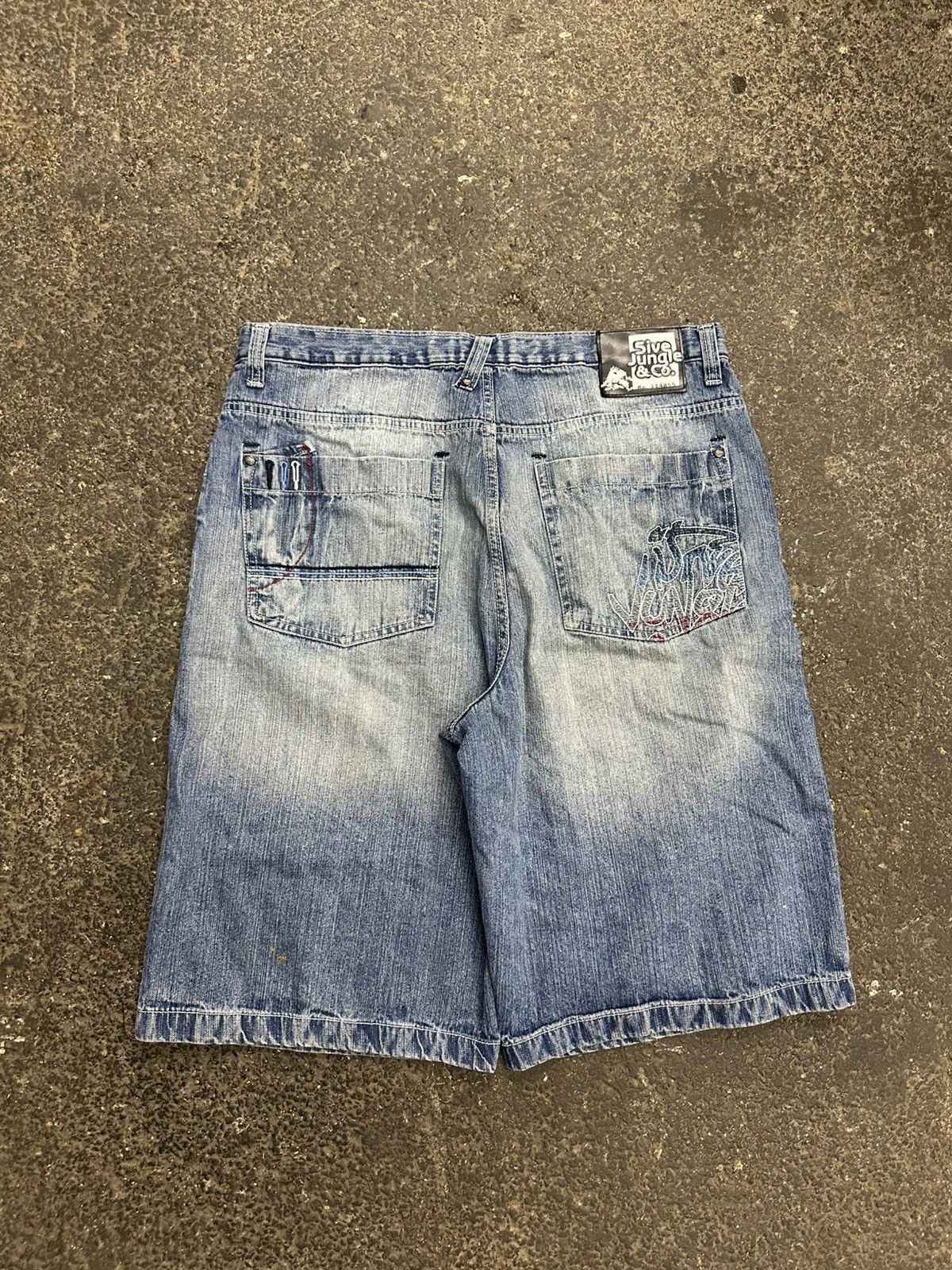 Designer × Vintage Y2K five jungle baggy jorts Size US 37 - 4 Thumbnail