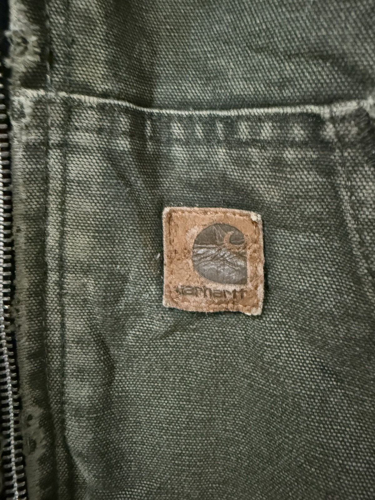 Carhartt Vintage Carhatt Green Active Jacket Hoodie Size US L / EU 52-54 / 3 - 5 Thumbnail