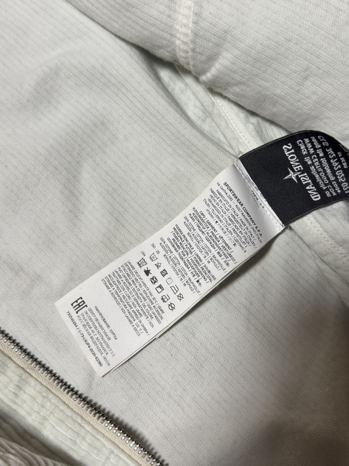 Stone Island Supreme x Stone Island Corduroy Jacket white XL Size US XL / EU 56 / 4 - 12 Thumbnail