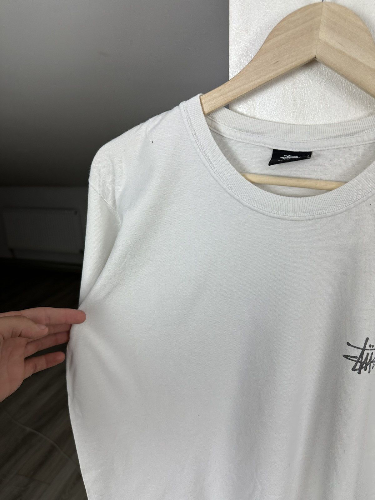 Other Stussy Vintage y2k White Tee Size US M / EU 48-50 / 2 - 4 Thumbnail