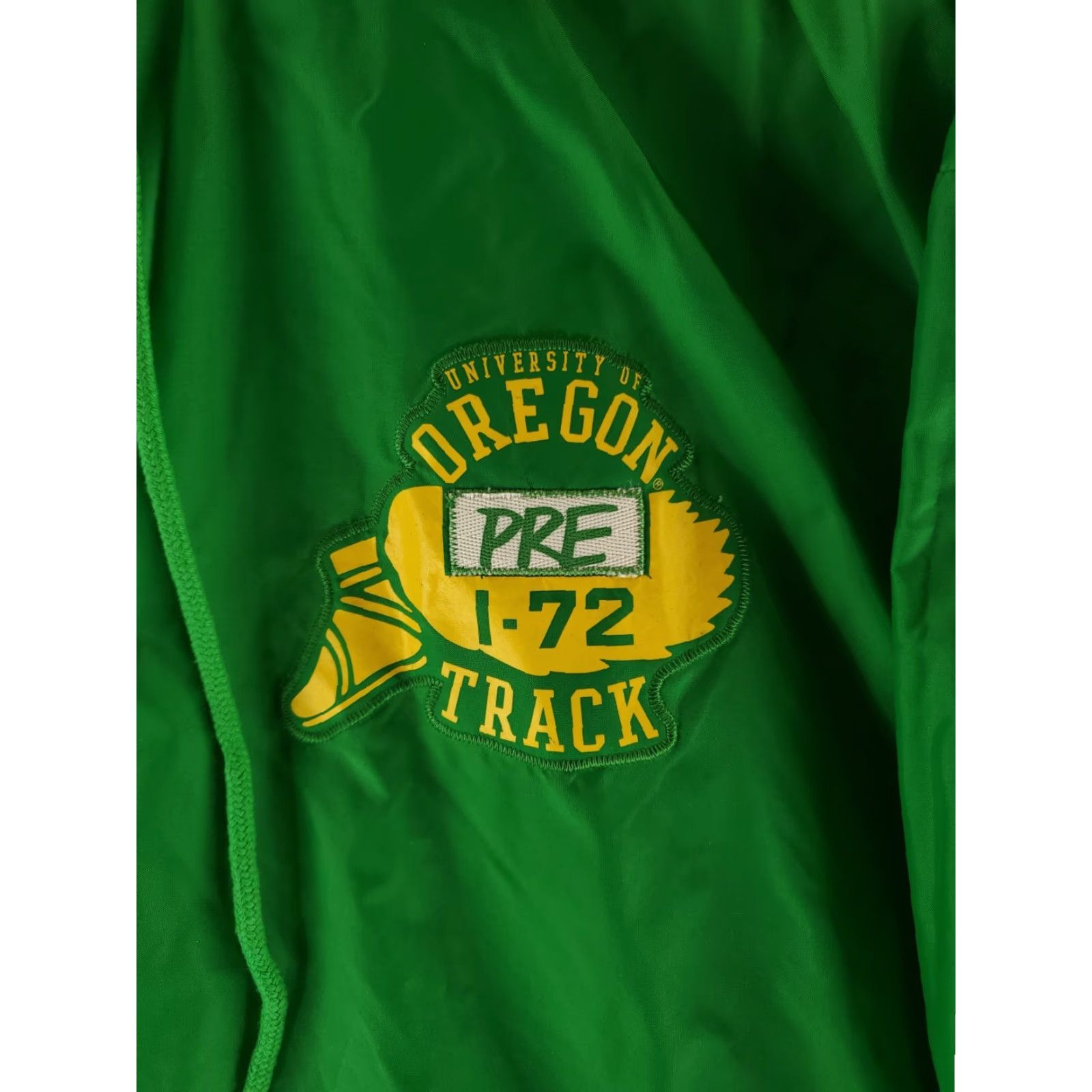 Nike Nike Oregon Track Prefontaine Windbreaker Full Zip Hooded Jacket Green Mens XL Size US XL / EU 56 / 4 - 3 Thumbnail