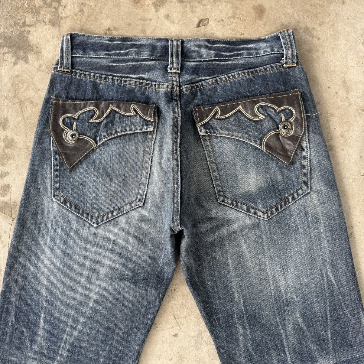 Japanese Brand W31x31.5 Vintage villand Faded Denim Jean Pants Size US 31 - 10 Thumbnail