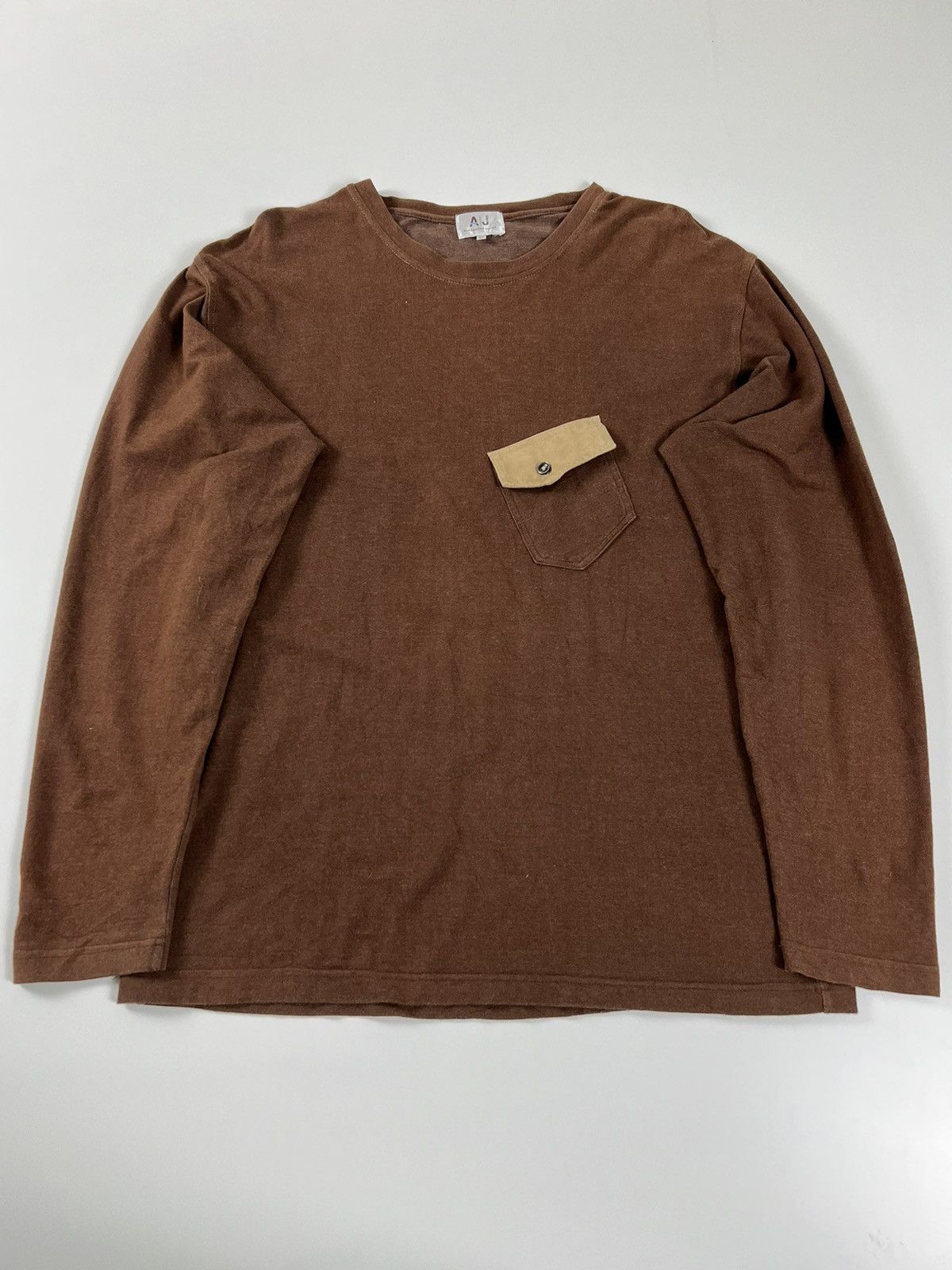 Alexander Julian Alexender Julian Pocket Tee Long Sleeve Tshirt Size US L / EU 52-54 / 3 - 1 Thumbnail
