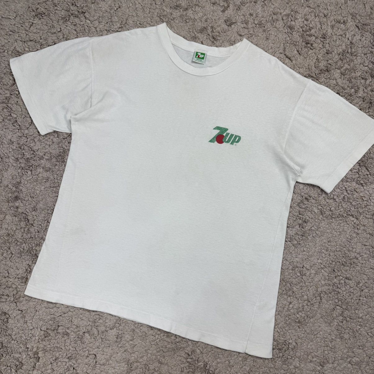 Vintage Vintage 7up Promo T-shirt Size US M / EU 48-50 / 2 - 4 Thumbnail