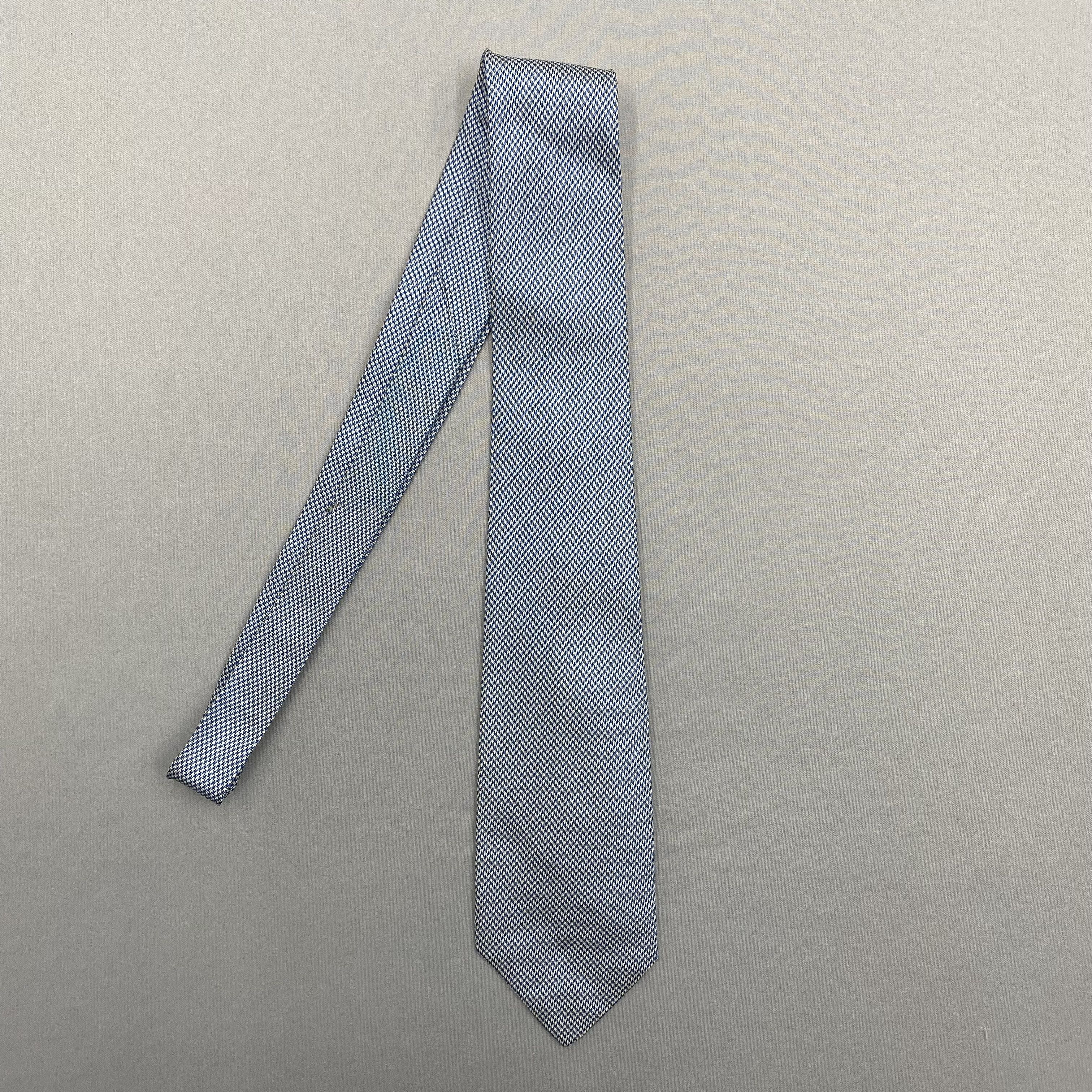 Japanese Brand Vintage Nina Ricci SILK Necktie Cravate Pure Silk Neck Tie Size ONE SIZE - 4 Thumbnail