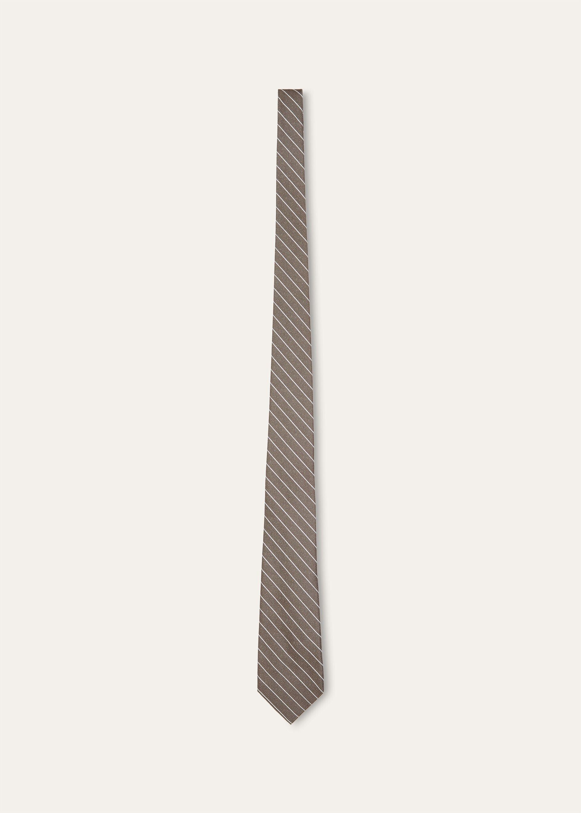 Loro Piana os11x0426 FAQ9151 Size: OS / Yale Tie in Hot Bronze Size ONE SIZE - 1 Thumbnail