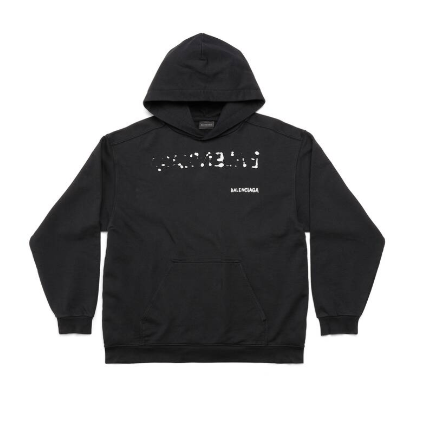 Balenciaga BALENCIAGA Hand Drawn Hoodie Size US XS / EU 42 / 0 - 6 Thumbnail