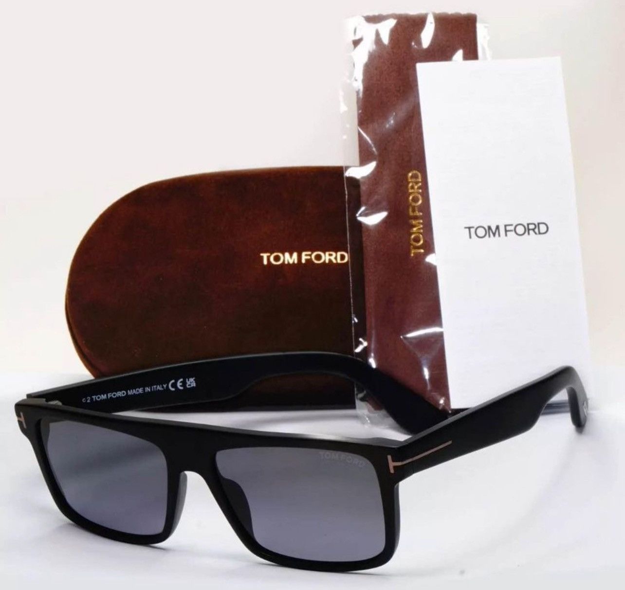 Tom Ford Tom Ford Phillipe Matte Black Polarized Sunglasses Size ONE SIZE - 1 Thumbnail