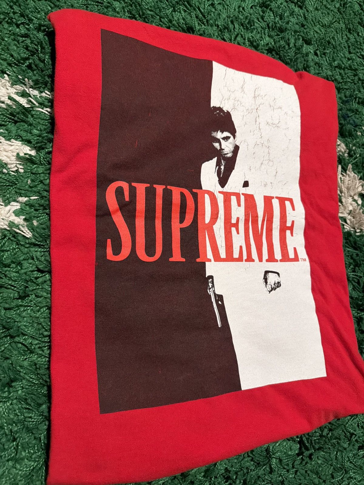 Supreme Supreme Scarface Split Tee Fall/Winter 2017 Size US M / EU 48-50 / 2 - 4 Thumbnail