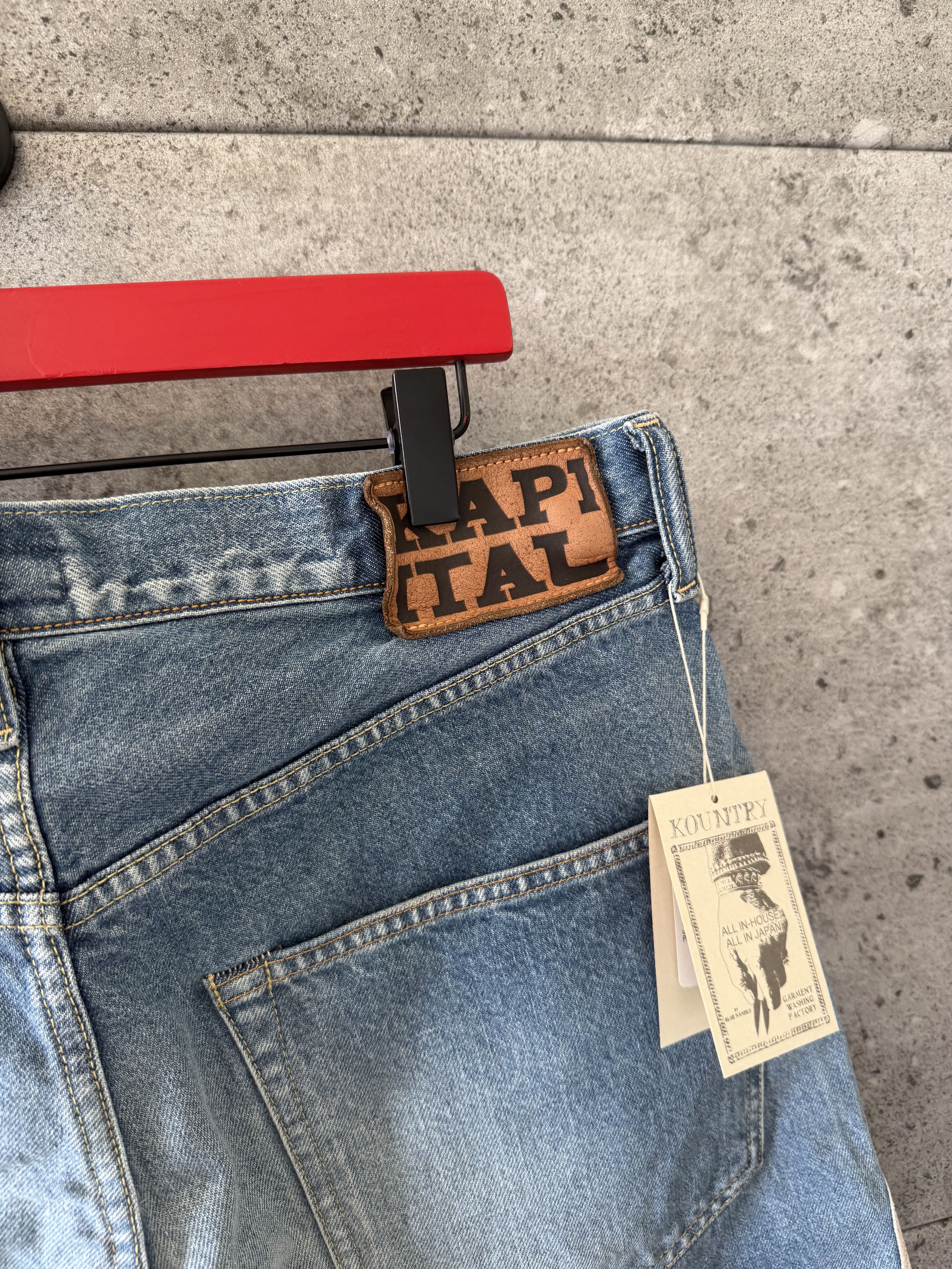 Kapital Kapital bike denim shorts Size US 36 / EU 52 - 6 Thumbnail