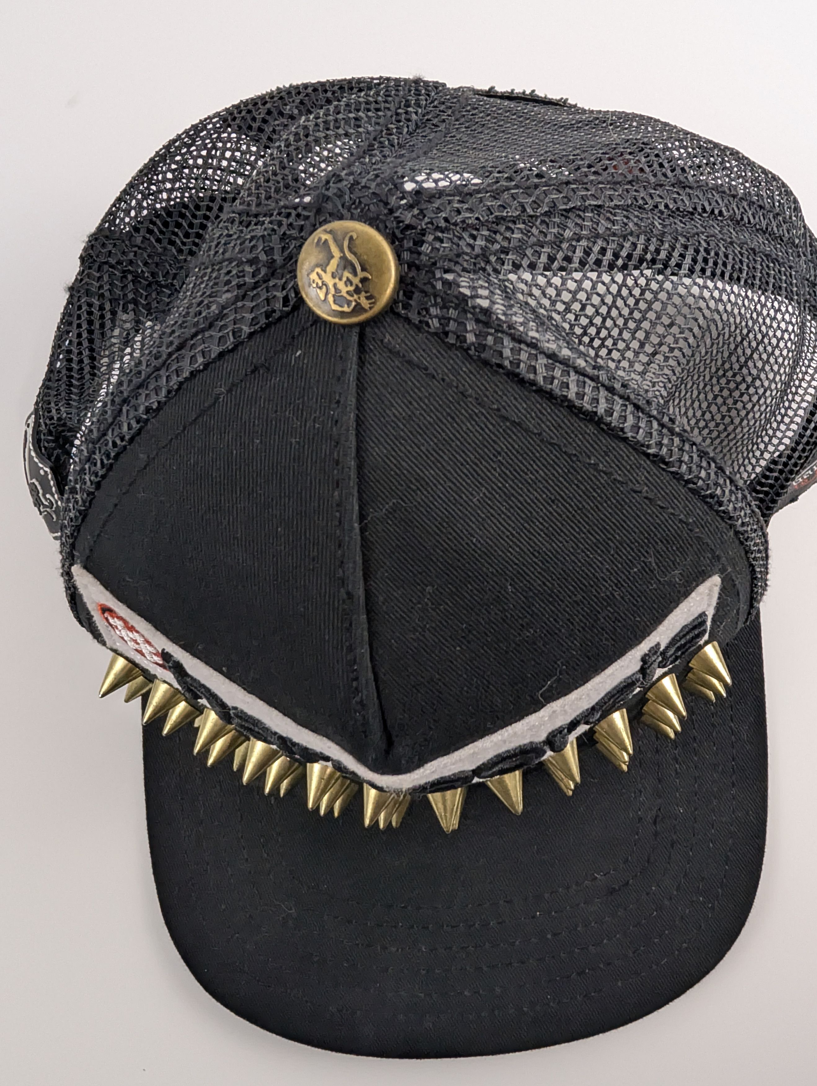 RMC Jeans hardcorei Studded Trucker Hat – Rare Japanese Streetwear Size ONE SIZE - 5 Thumbnail