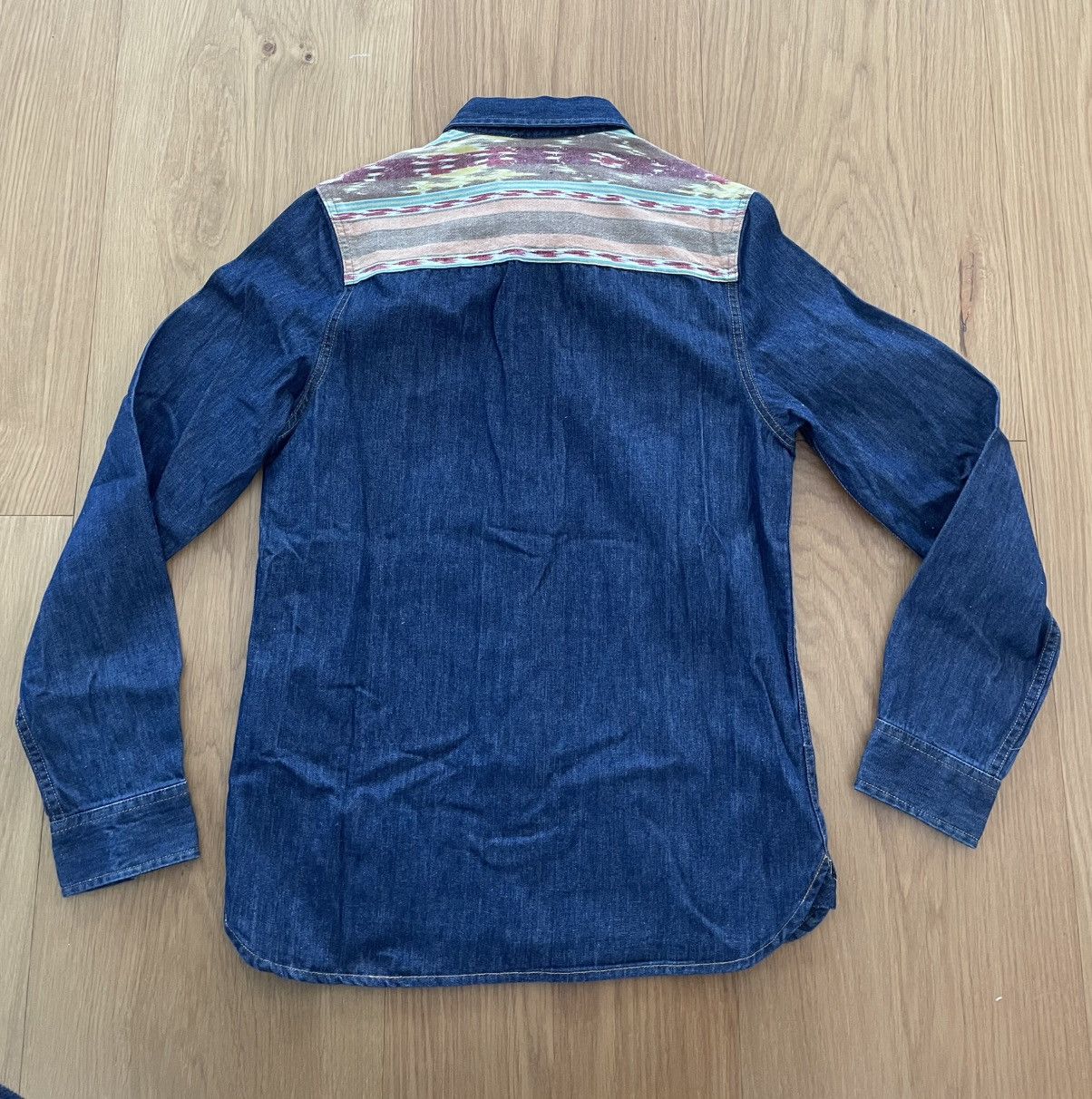Topman NWT Topman Western Denim shirt - Size S Size US S / EU 44-46 / 1 - 3 Thumbnail