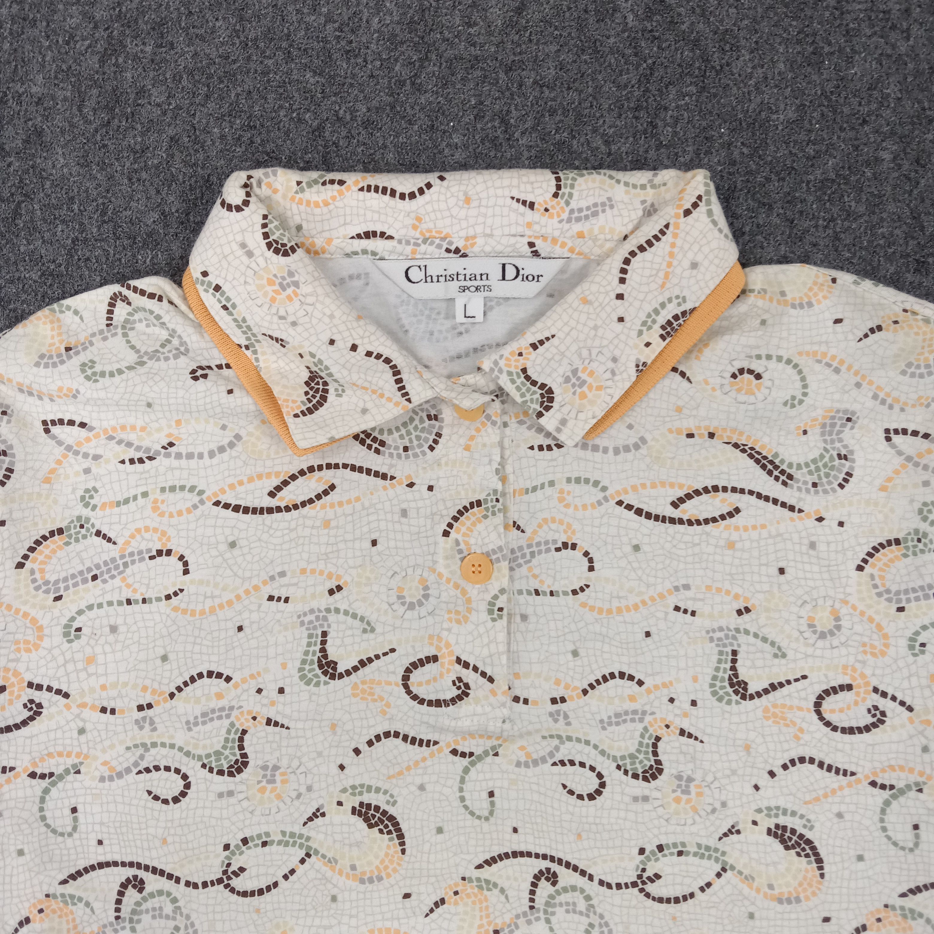 Christian Dior Monsieur × Vintage Christian Dior Sports Italian Designer Polos Size US M / EU 48-50 / 2 - 2 Thumbnail