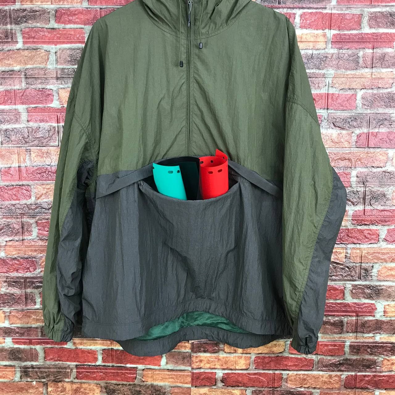 Beams Japan BAGGY BEAMS JAPAN ANORAK NYLON DORAEMON POCKET Size US M / EU 48-50 / 2 - 8 Thumbnail