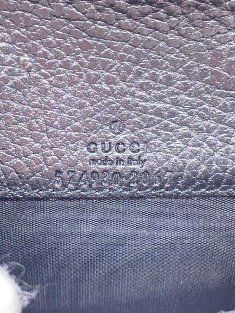 Gucci Gucci Dionysus Leather Chain Coin Case Black Size ONE SIZE - 3 Thumbnail