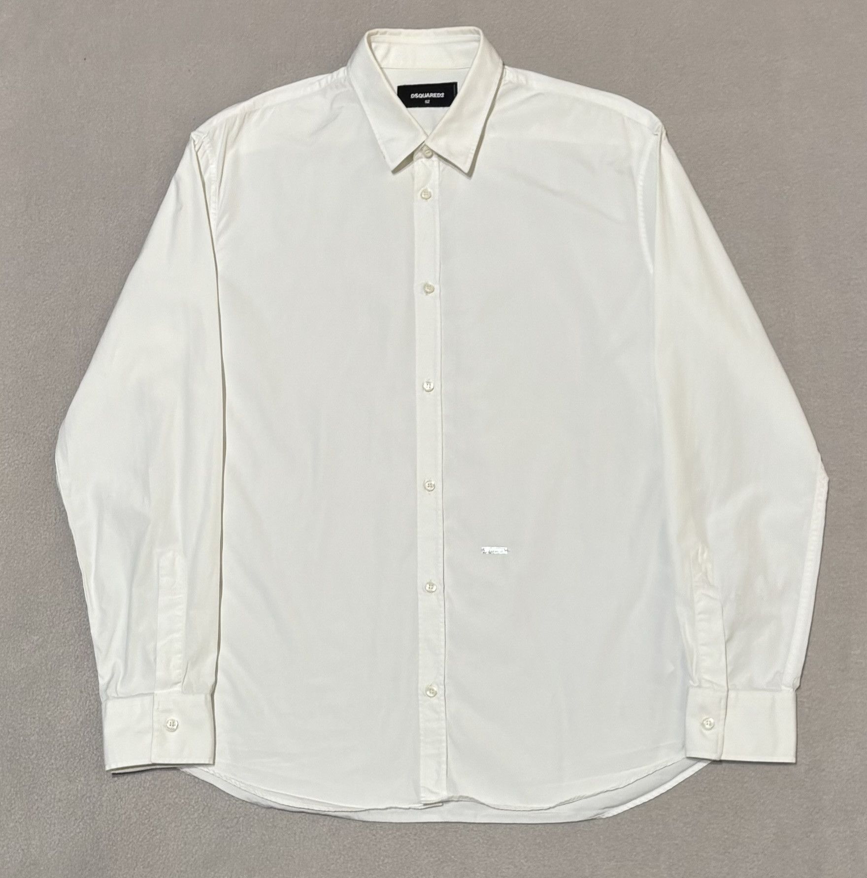 Dsquared2 Dsquared2 White Shirt Size 52 Size US L / EU 52-54 / 3 - 5 Thumbnail