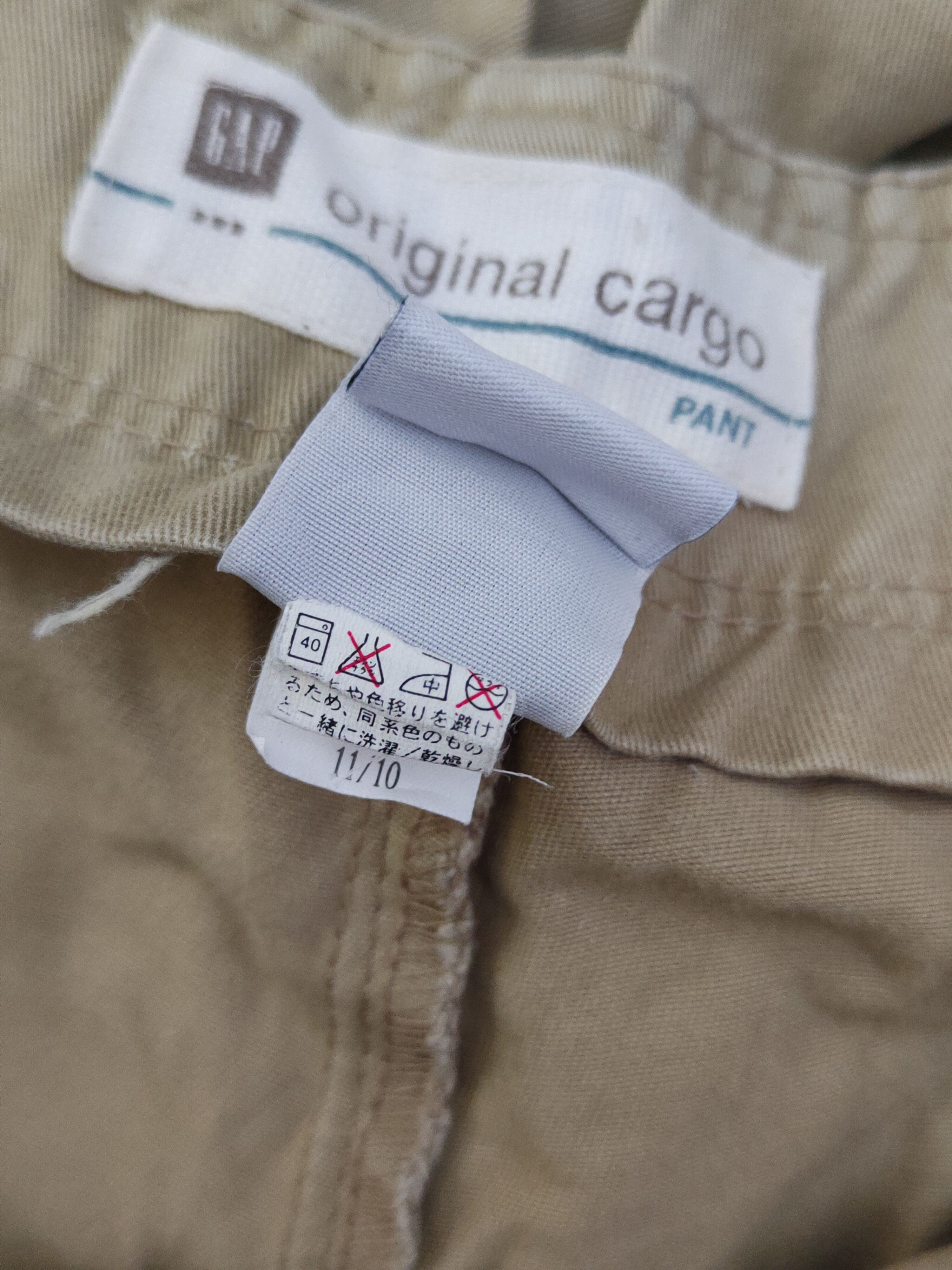 Japanese Brand DL Gap Beige Multipocket Tactical Cargo Pants #1357 Size US 34 / EU 50 - 12 Thumbnail