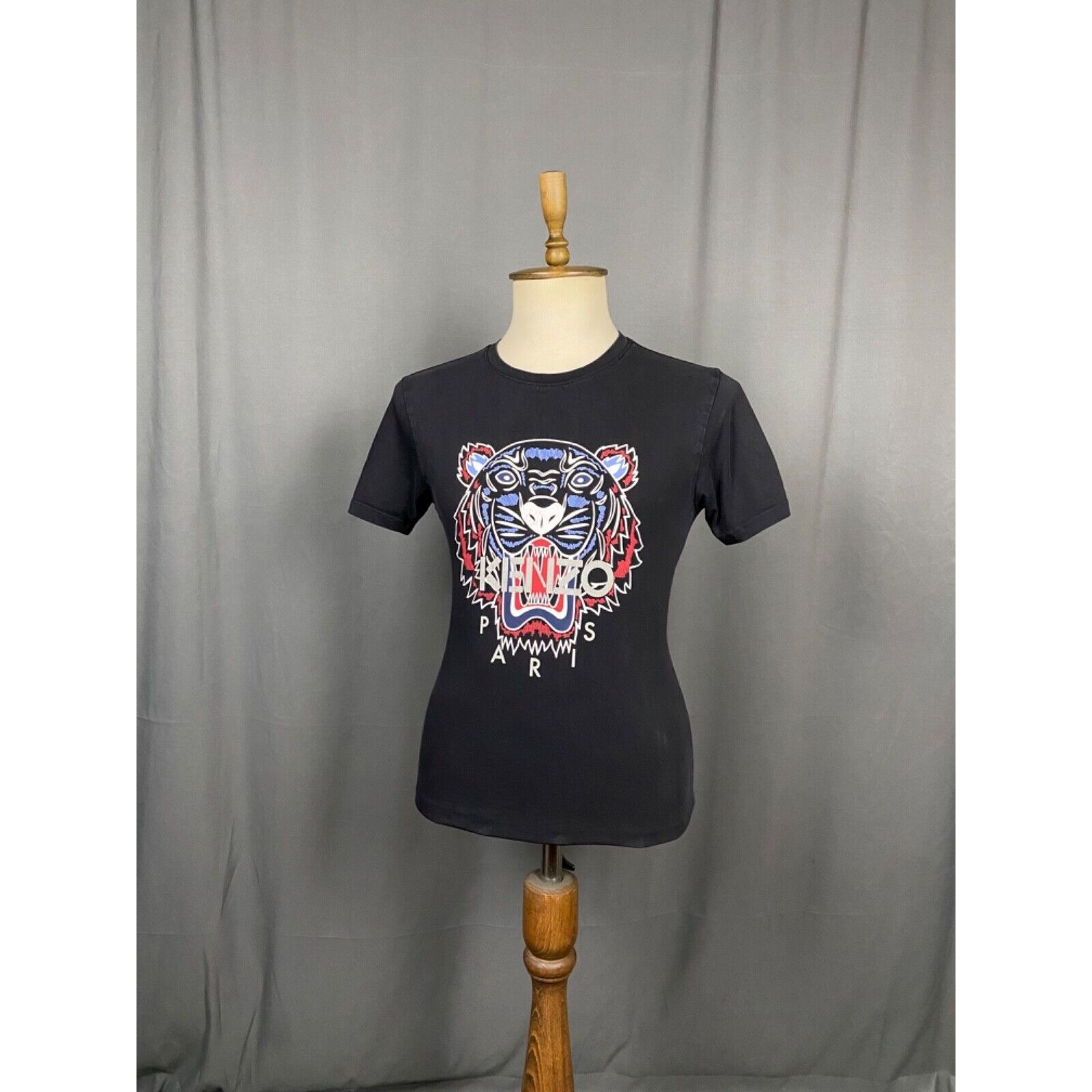 Kenzo Kenzo Big Logo Men's Black T-Shirt Size M Size US M / EU 48-50 / 2 - 2 Thumbnail
