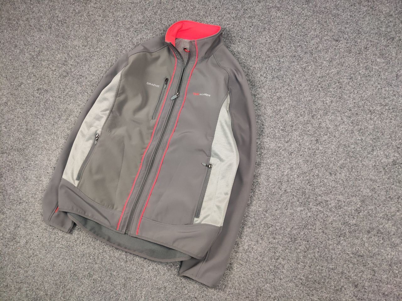 Vintage Vintage Team McLaren Logo authentic Light Softshell Jacket Size US XL / EU 56 / 4 - 4 Thumbnail