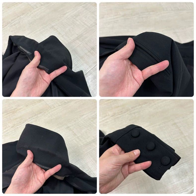 Yohji Yamamoto Yohji Yamamoto black coat Size S / US 4 / IT 40 - 9 Thumbnail