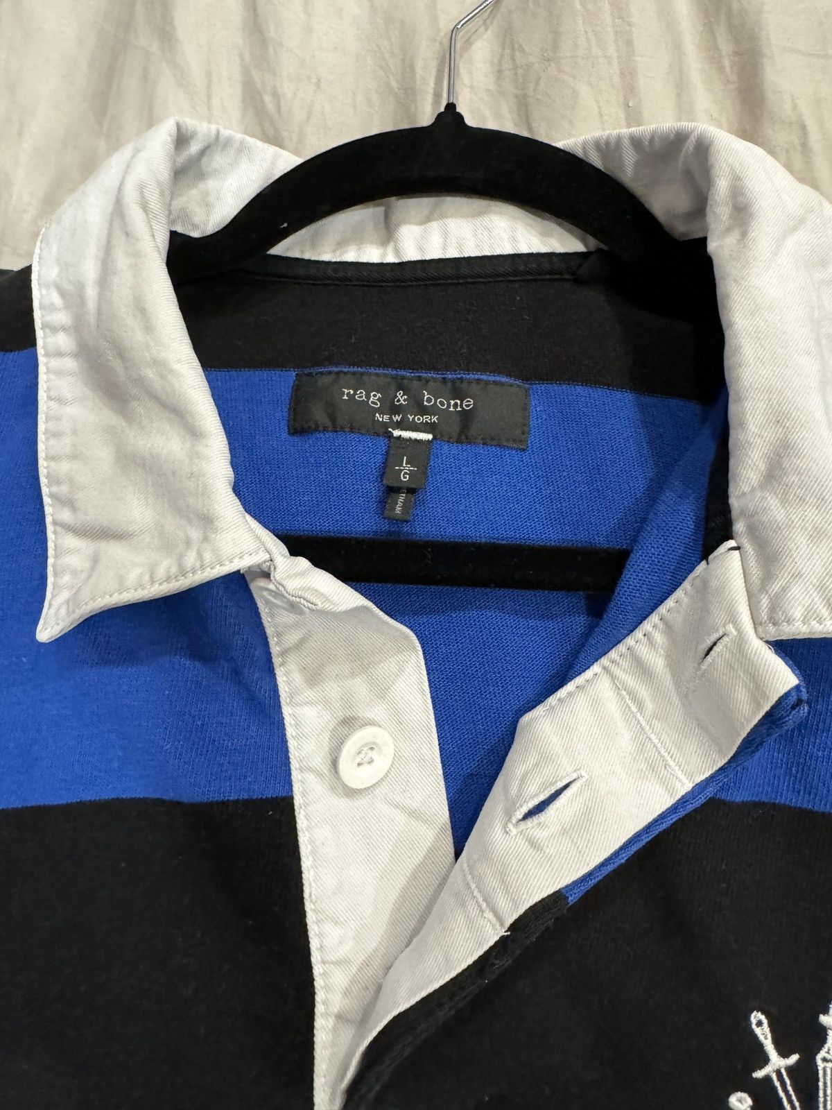 Rag & Bone Rag and Bone Rugby Polo Size US L / EU 52-54 / 3 - 10 Thumbnail
