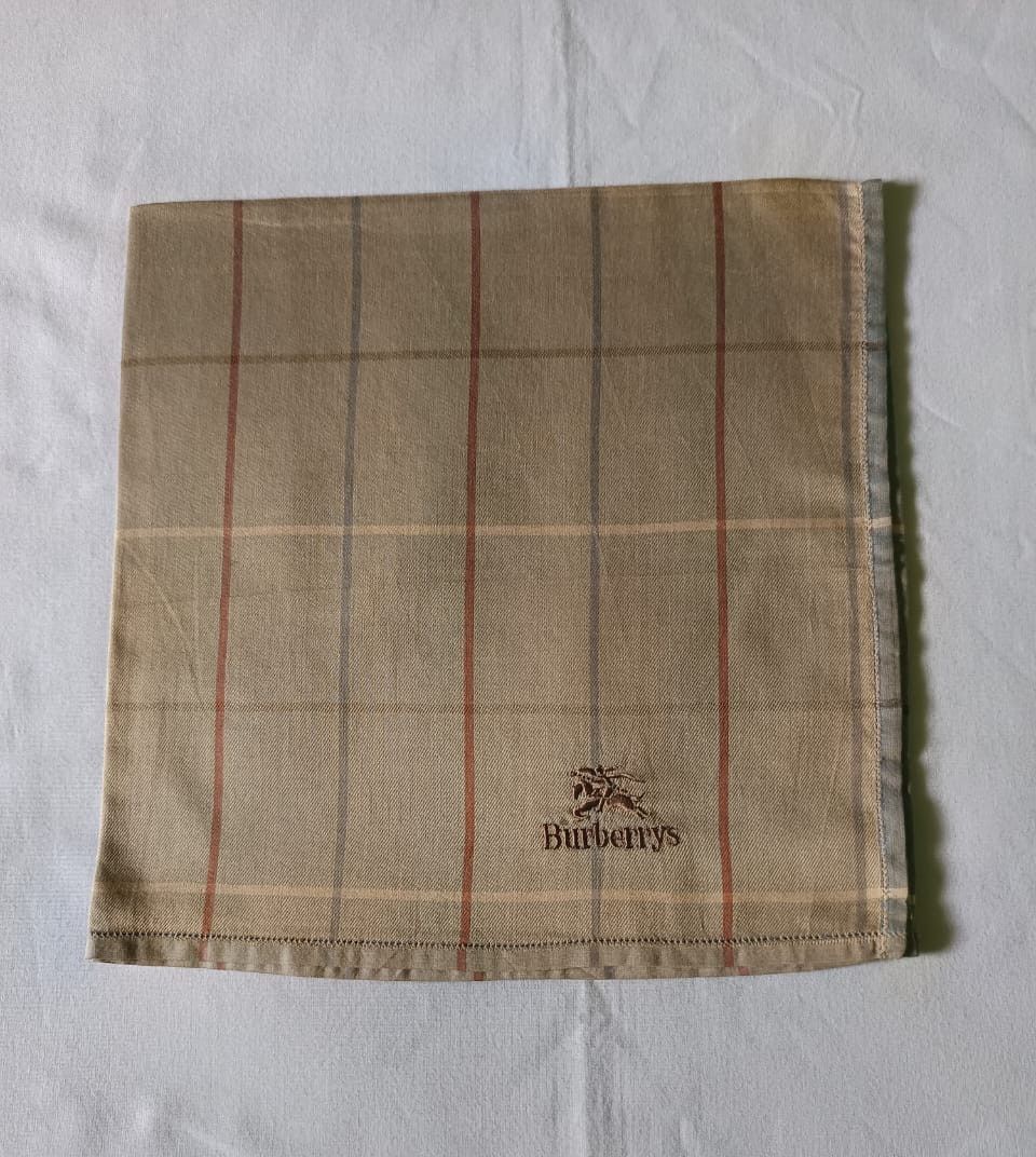 Burberry Vintage Burberry Handkerchief Size ONE SIZE - 1 Thumbnail