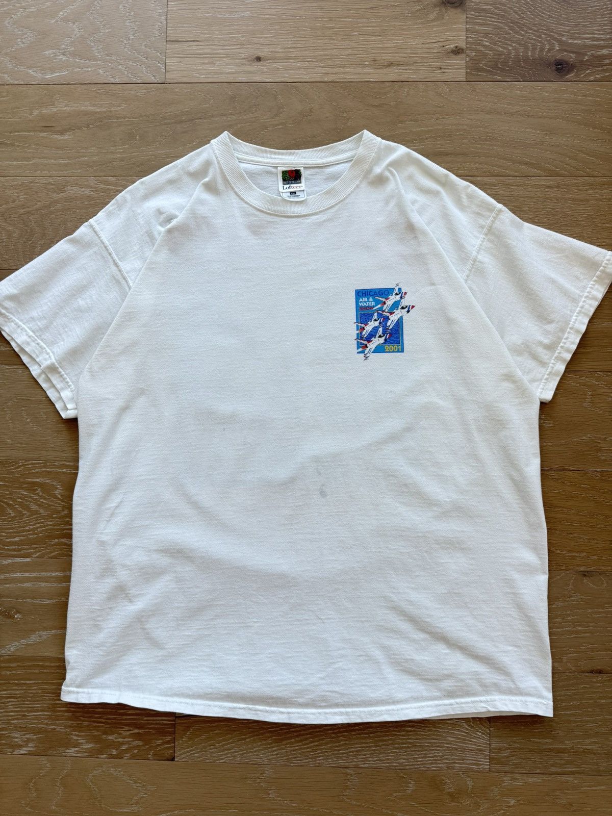 Vintage 2001 Chicago Air and Water Show USAF Shirt Size US XXL / EU 58 / 5 - 3 Thumbnail