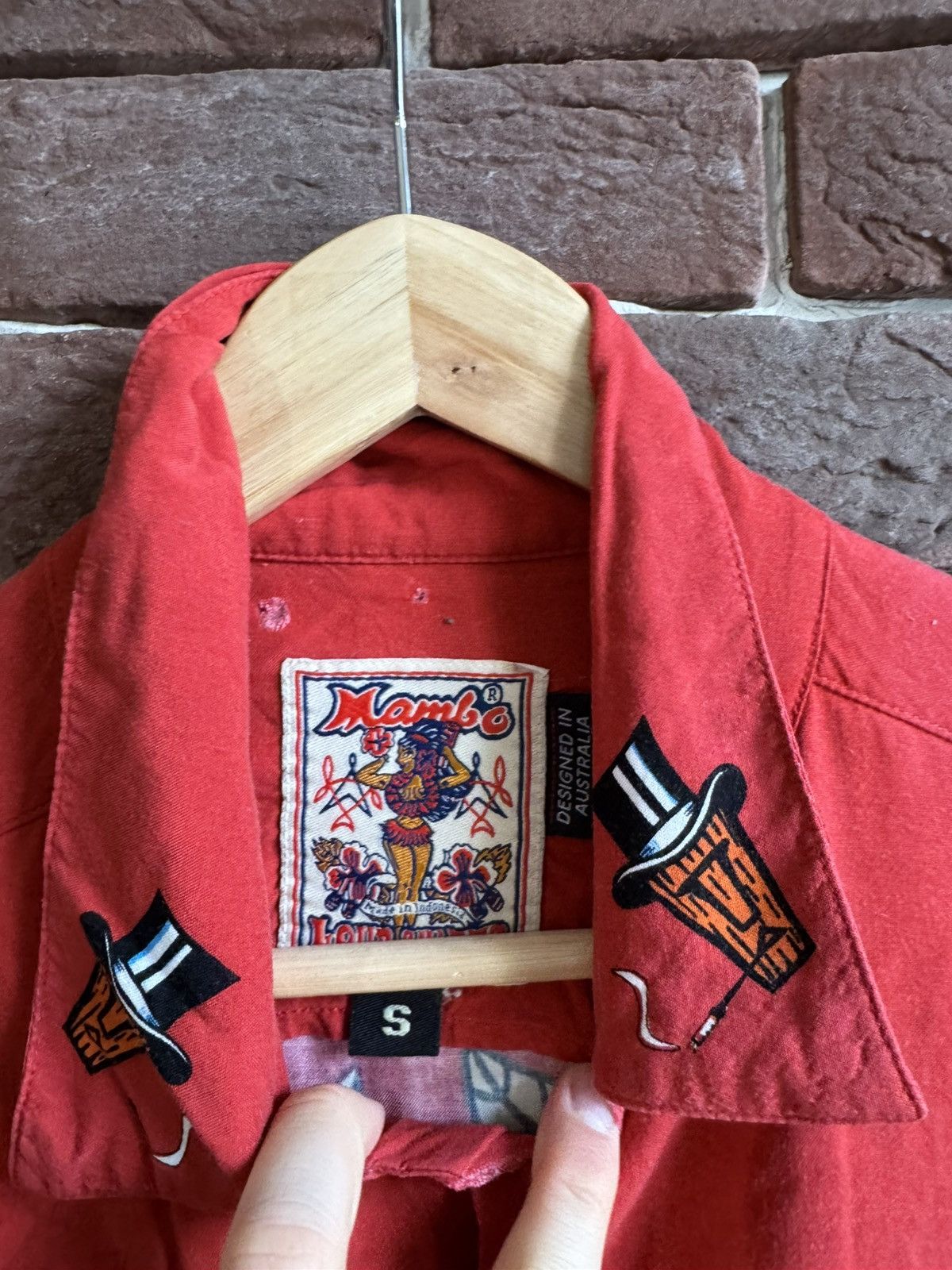 Mambo Vintage 90s MAMBO Shirt Traditional Tattoo Australia Hawaii Size US S / EU 44-46 / 1 - 10 Thumbnail