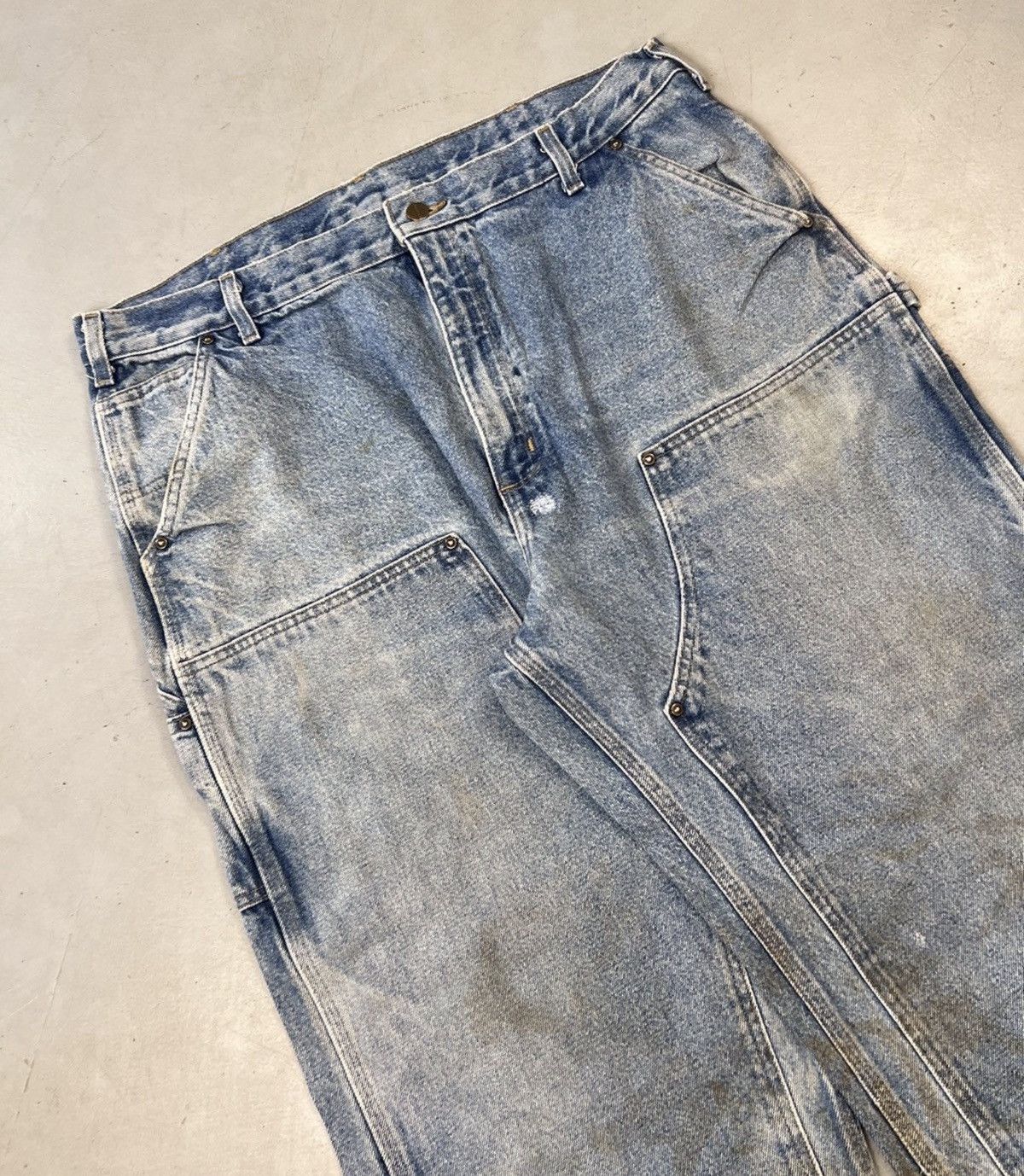 Carhartt Vintage carhartt b136 dst double knee denim Size US 40 / EU 56 - 3 Thumbnail