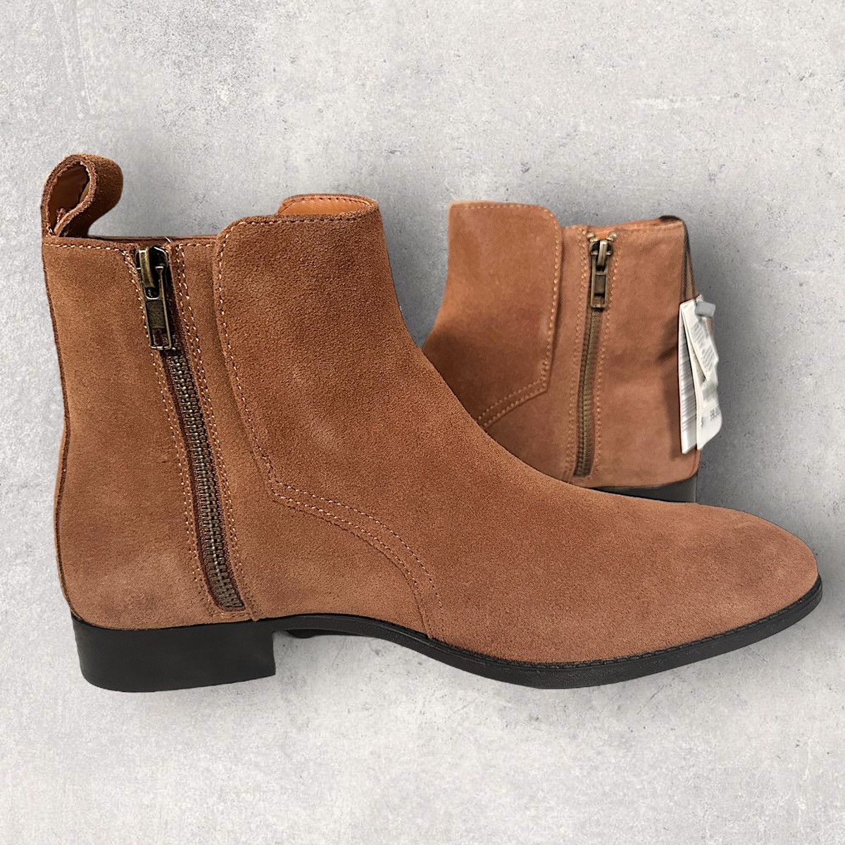 Zara Zara Flap Suede Boots Size US 7 / EU 40 - 5 Thumbnail