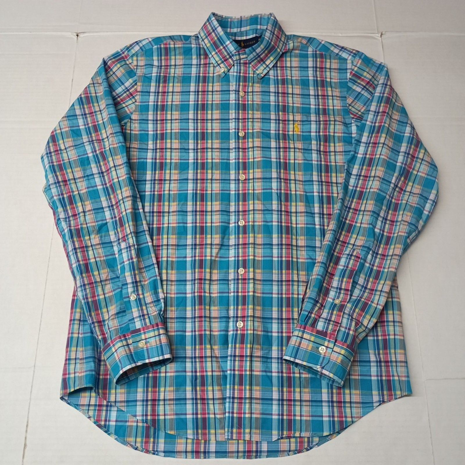 Polo Ralph Lauren Polo Ralph Lauren Button Down Shirt Men's M Multicolor Plaid Size US M / EU 48-50 / 2 - 1 Thumbnail