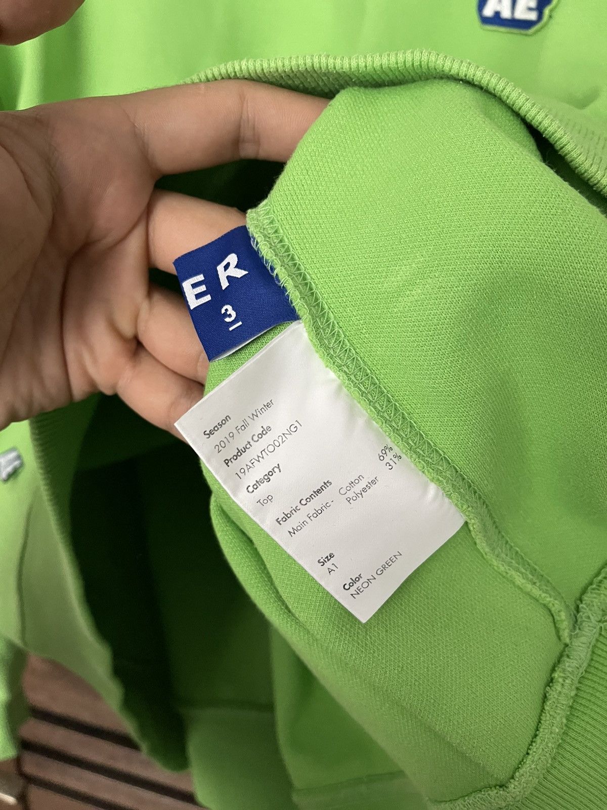 Ader Error Ader Error Sweatshirt Crewneck Size US L / EU 52-54 / 3 - 14 Thumbnail