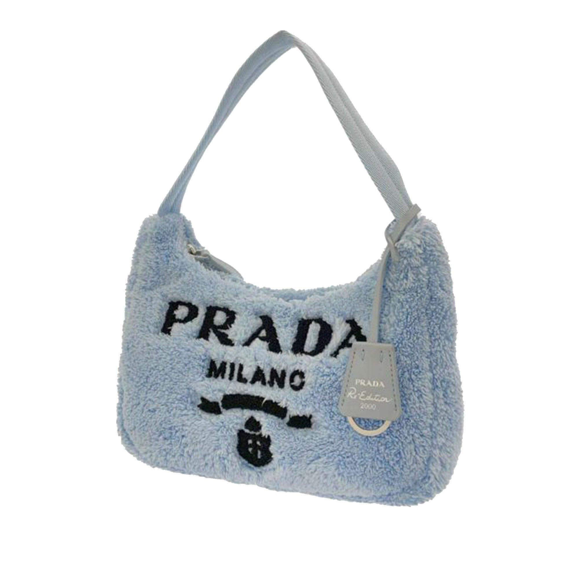 Prada Prada Terry Re-Edition 2000 Blue Size ONE SIZE - 1 Thumbnail