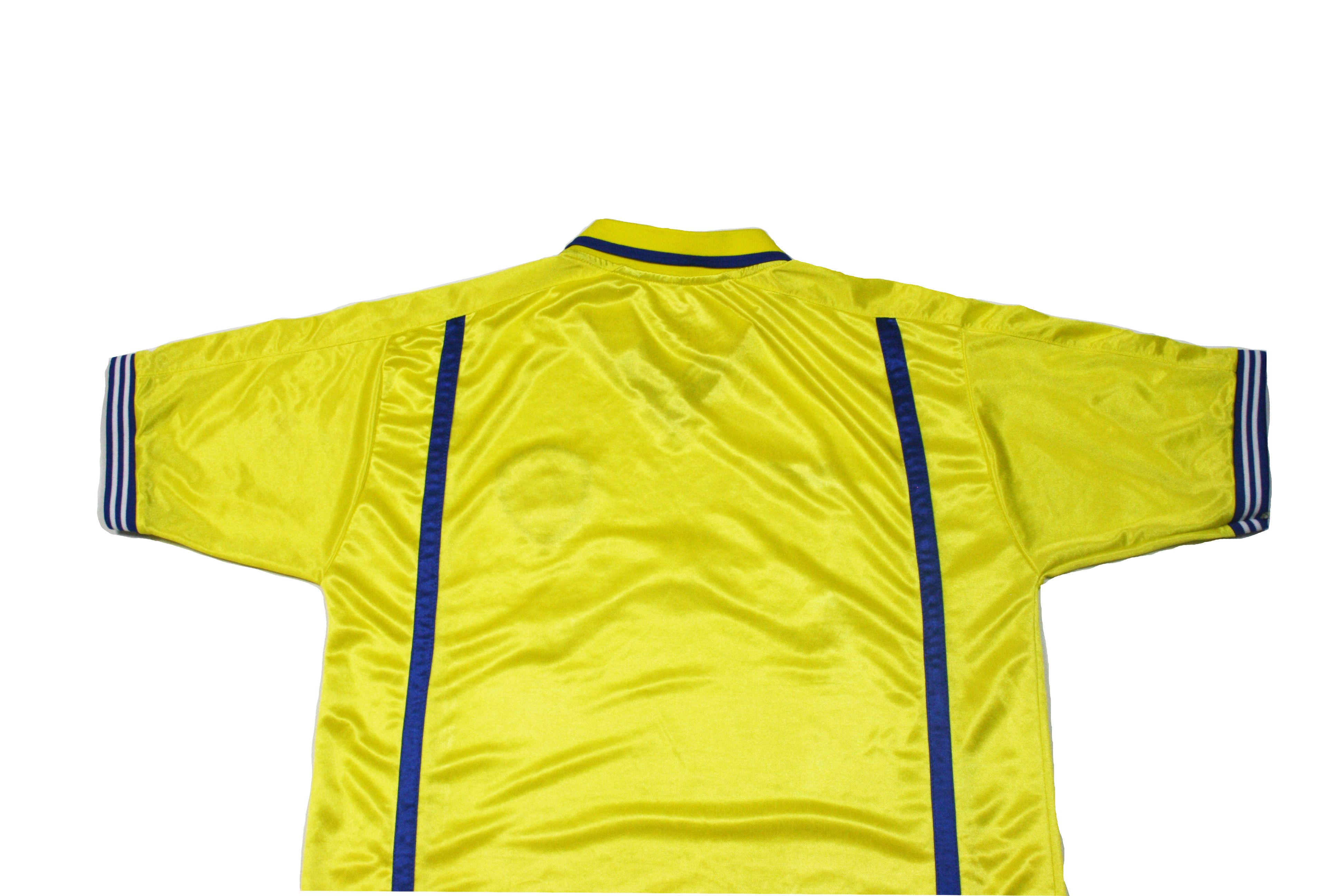 Nike 90S Leeds United FC Jersey Vintage Size US XL / EU 56 / 4 - 4 Thumbnail