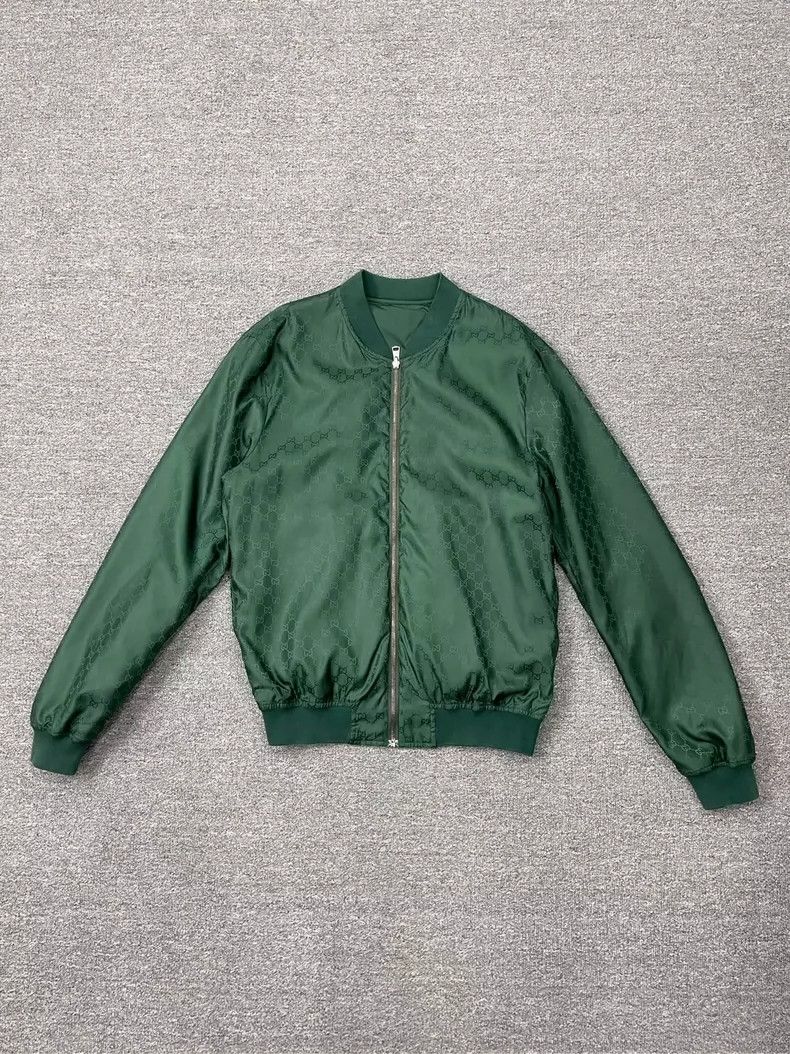 Gucci Gucci Double-sided full-print woven fabric zipper jacket 25 Size US L / EU 52-54 / 3 - 1 Thumbnail