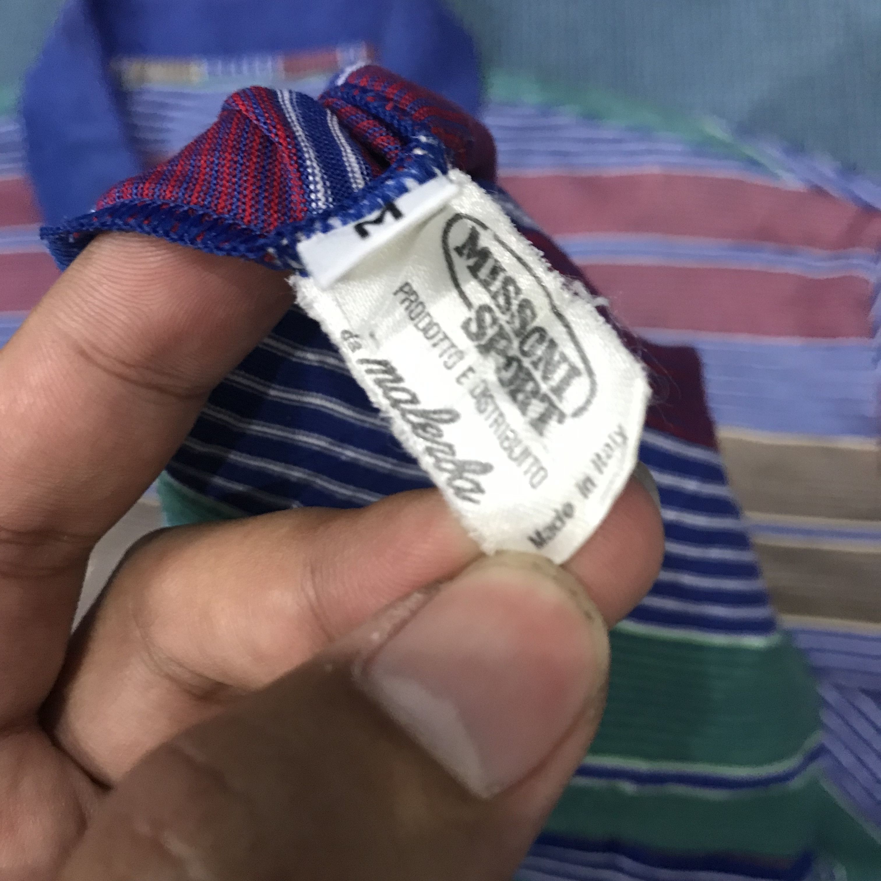 Missoni Vintage 80s Missoni Sport Prodotto e malerba Made in Italy Size US M / EU 48-50 / 2 - 8 Thumbnail