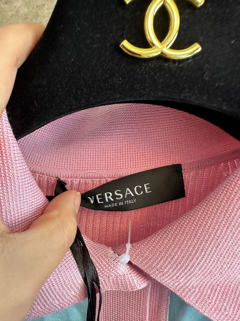 Versace Versace Trench coat knitted cardigan Size S / US 4 / IT 40 - 3 Thumbnail