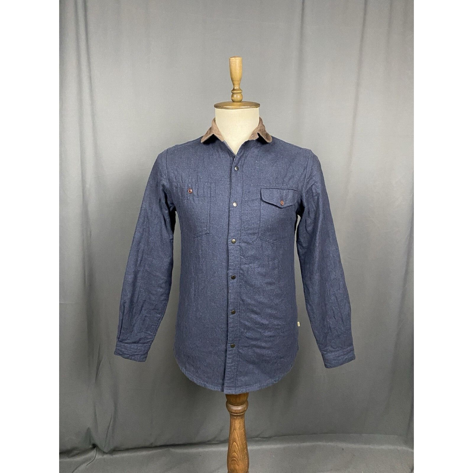 Barbour Barbour Beacon Men's Blue Quilted Insulated Overshirt Size S Size US S / EU 44-46 / 1 - 3 Thumbnail