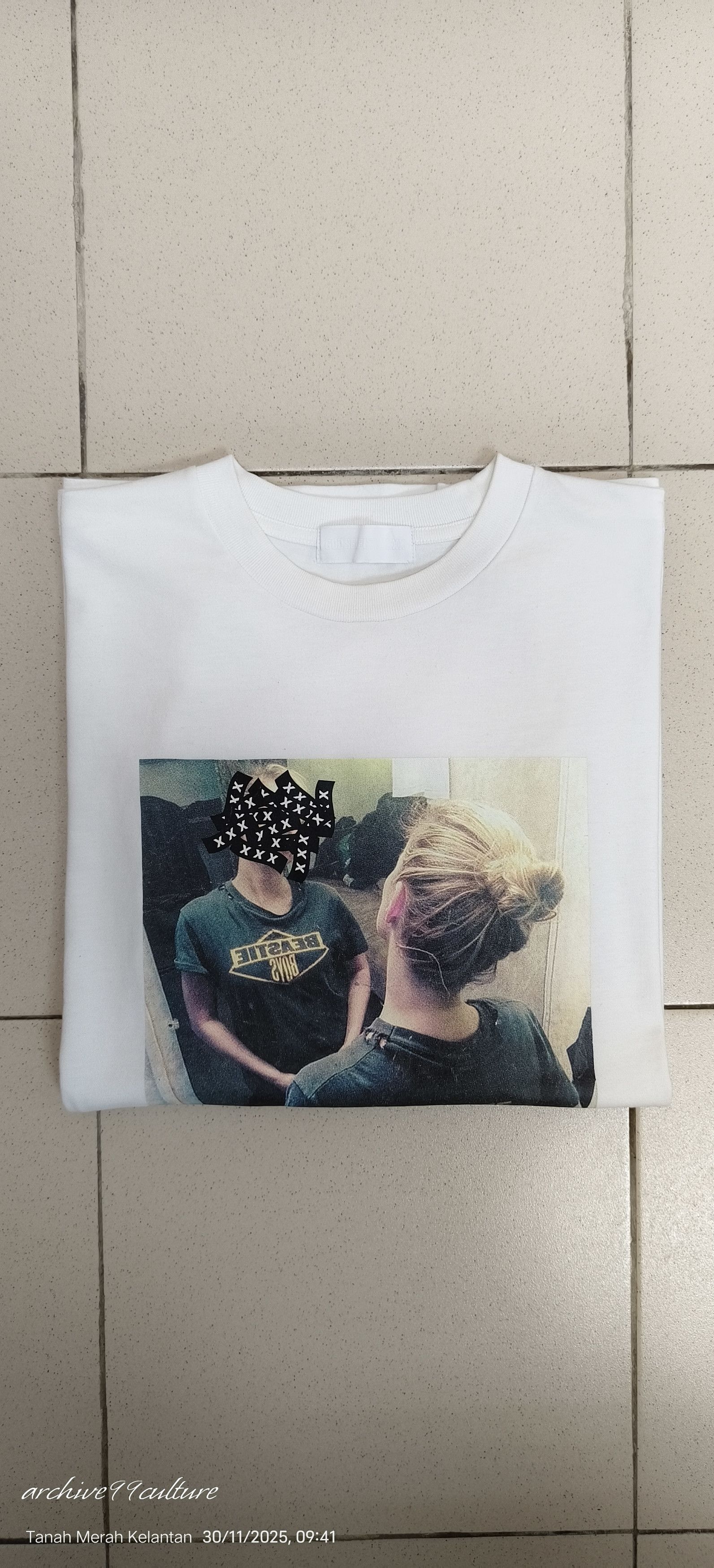 Japanese Brand GOD SELECTION XXX Mirror girl Beastie Boys photo print tee Size US L / EU 52-54 / 3 - 8 Thumbnail