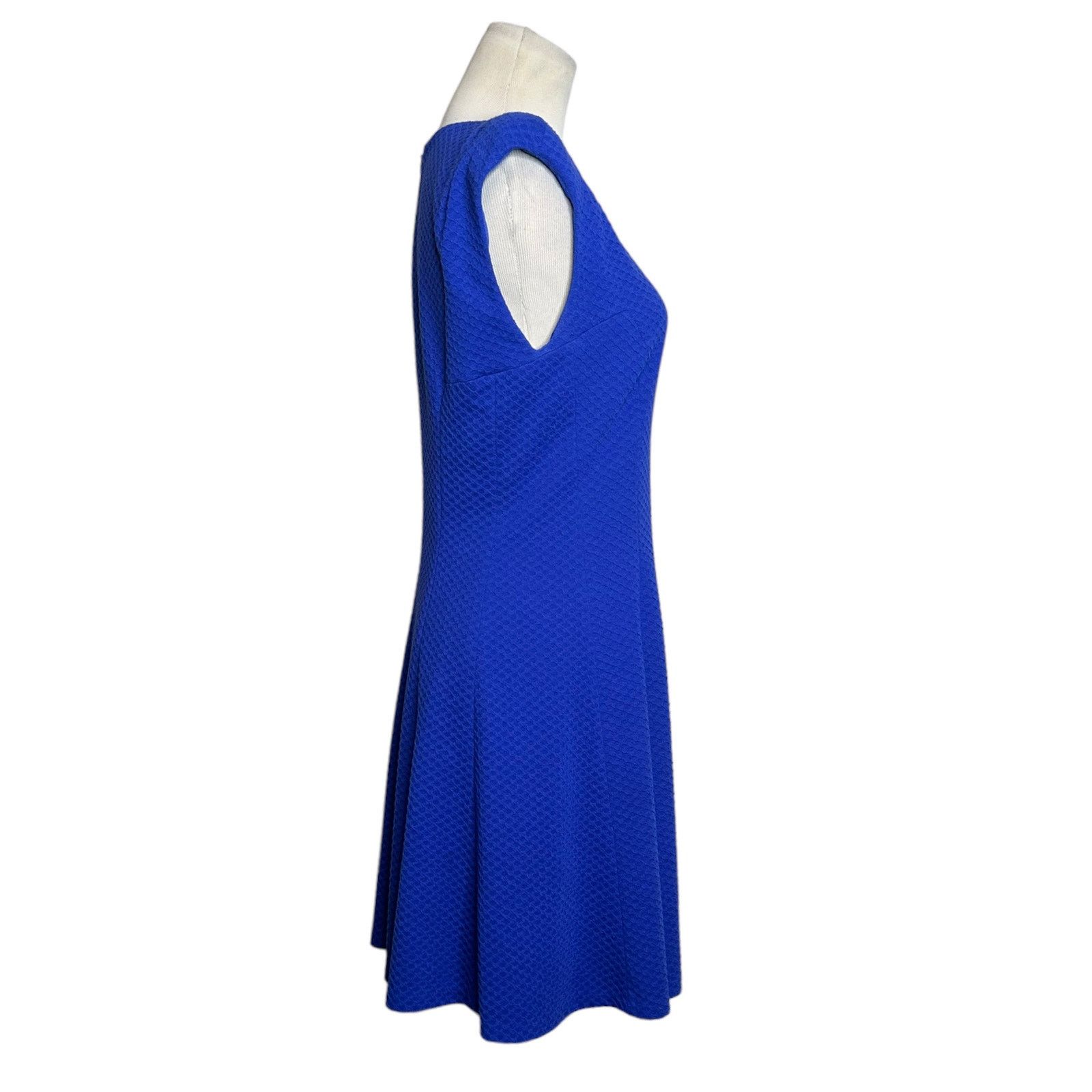 Rebecca Taylor Rebecca Taylor blue cap sleeves A line dress size 6 Size M / US 6-8 / IT 42-44 - 7 Thumbnail