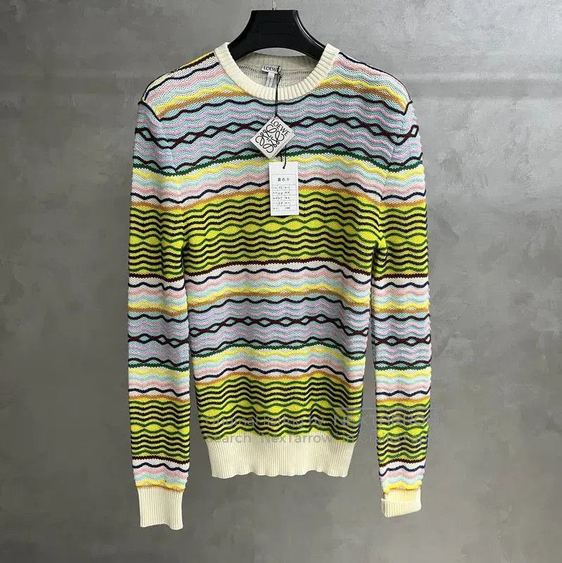 Loewe LOEWE Multicolor Wool Women's Knit Sweater . Size M / US 6-8 / IT 42-44 - 1 Thumbnail