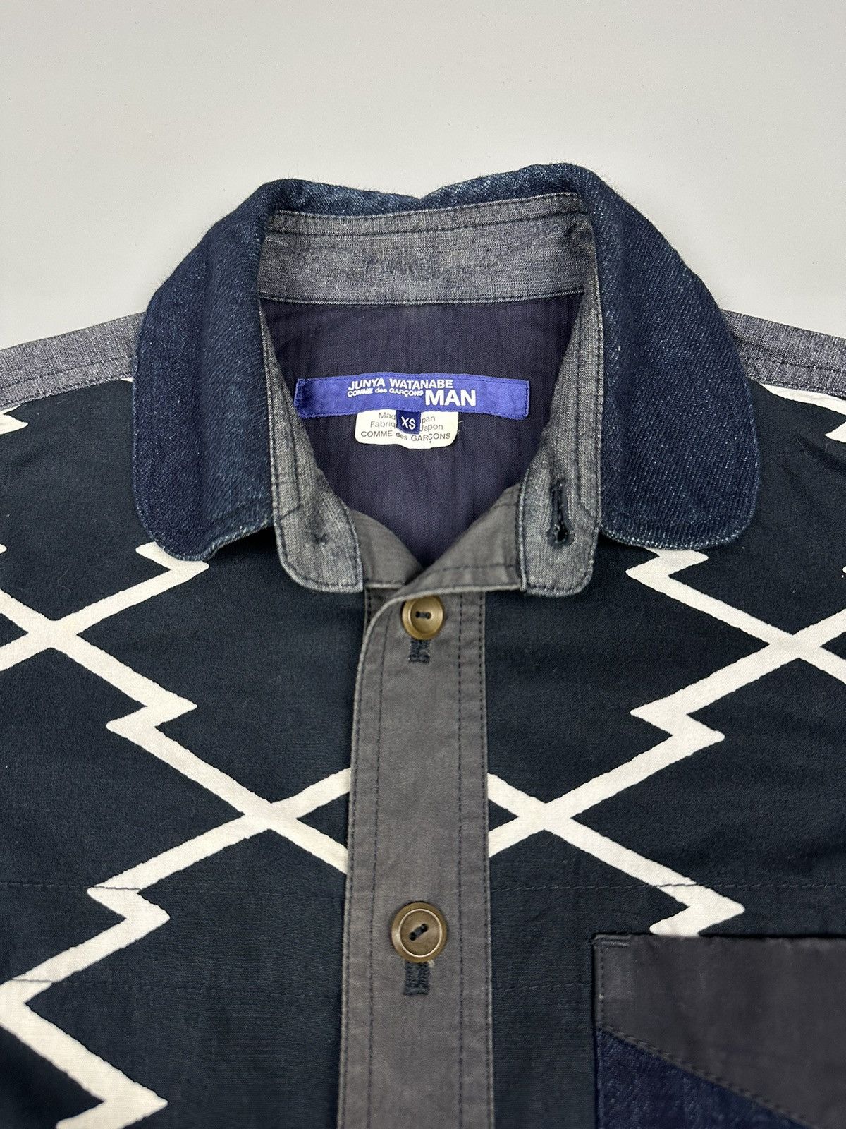 Comme des Garcons Rare Junya Watanabe Man Comme Des Garçons Tactical Patchwork Size US XS / EU 42 / 0 - 9 Thumbnail