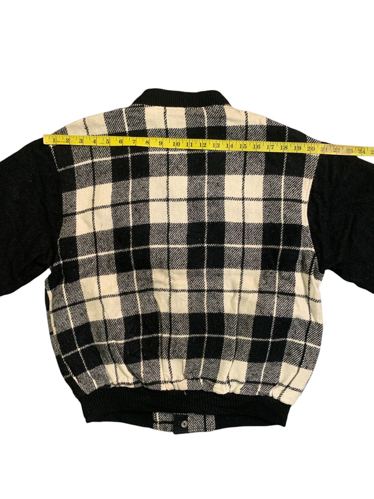 Vintage Rare Design Vintage Checkered Bombers Jackets Size L / US 10 / IT 46 - 9 Thumbnail